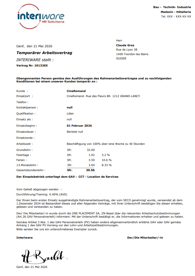Vertrag