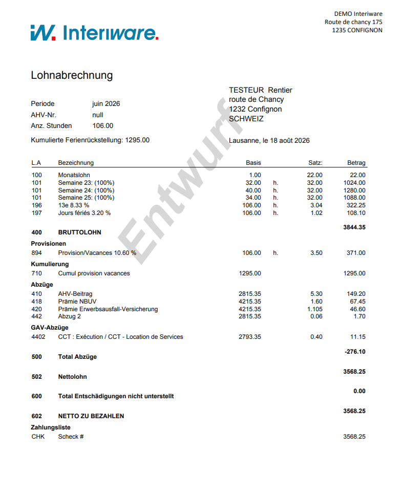 Lohnschein