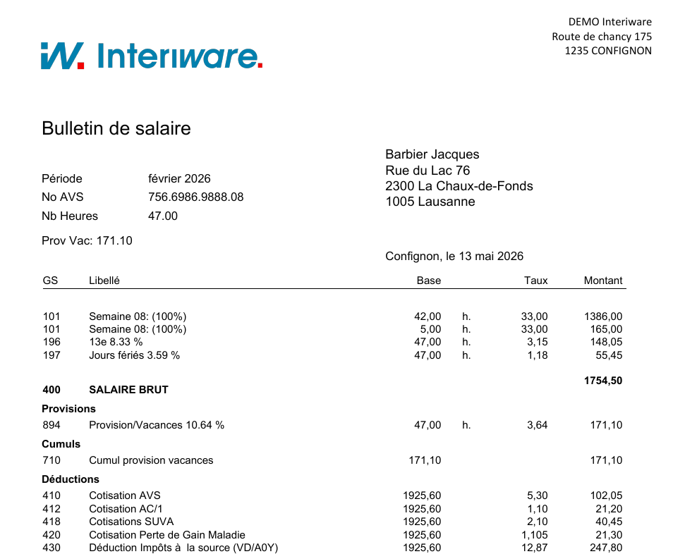 Salaire